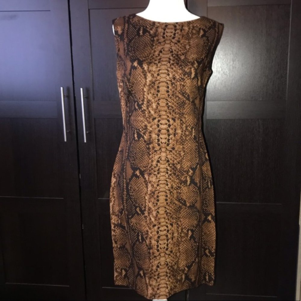 Calvin Klein Snake Dress